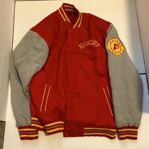 Indiana Pacers Hickory reversible bomber/varsity jacket size XL